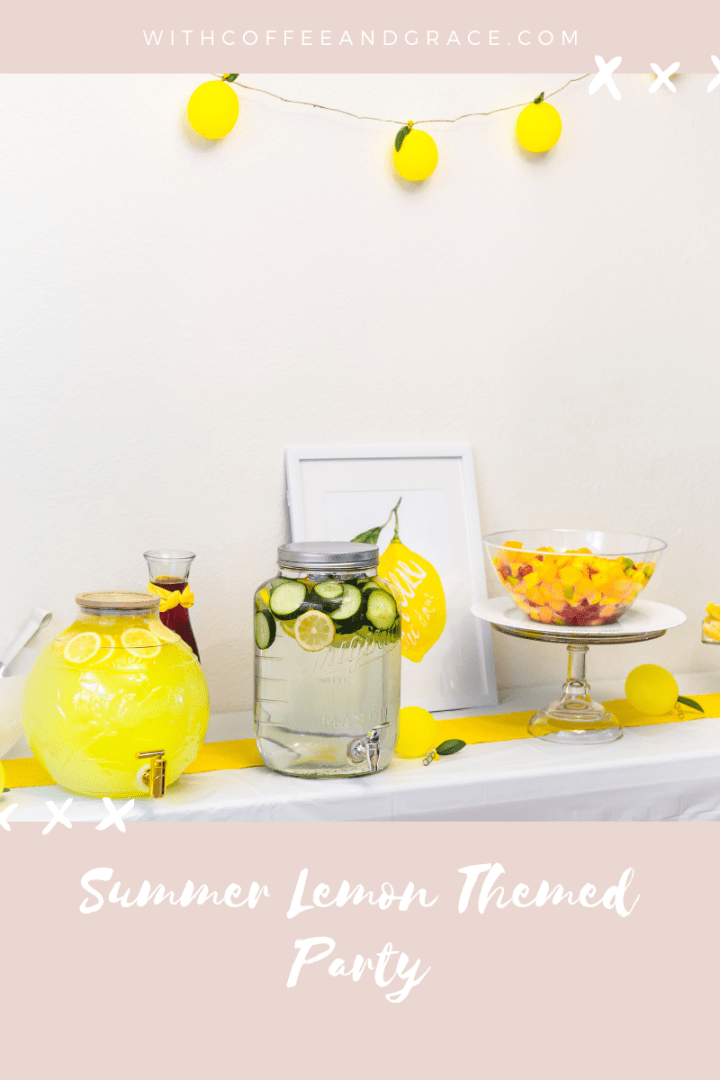 Summer Lemon Themed&nbsp;Party